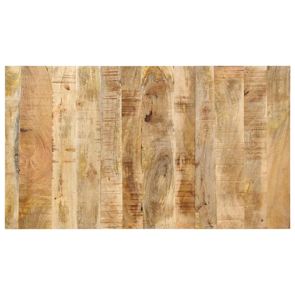 Hoofdbord 140 cm massief ruw mangohout is nu te koop bij PeponiXL, paradijselijk wonen!