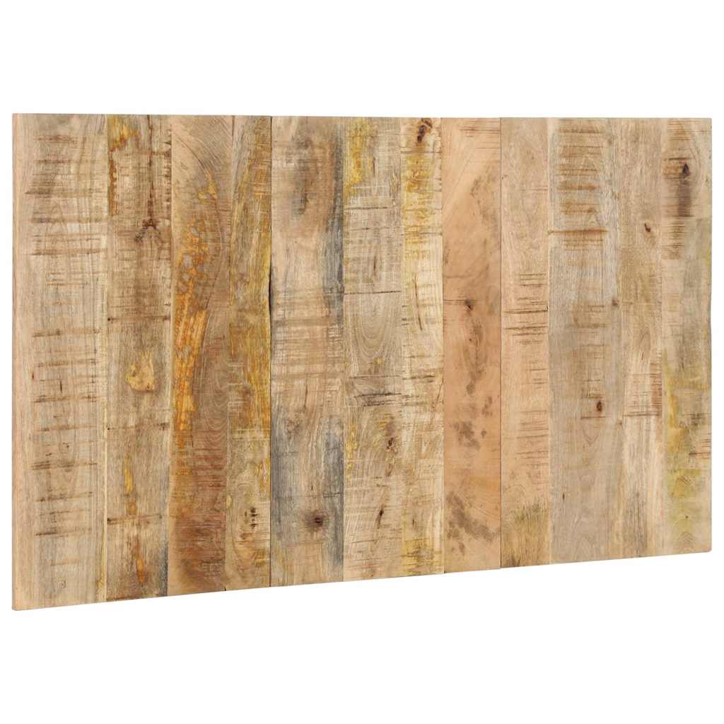 Hoofdbord 140 cm massief ruw mangohout is nu te koop bij PeponiXL, paradijselijk wonen!
