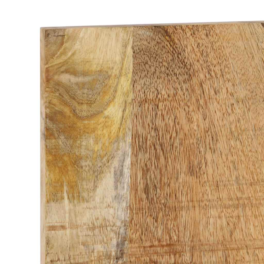 Hoofdbord 140 cm massief ruw mangohout is nu te koop bij PeponiXL, paradijselijk wonen!