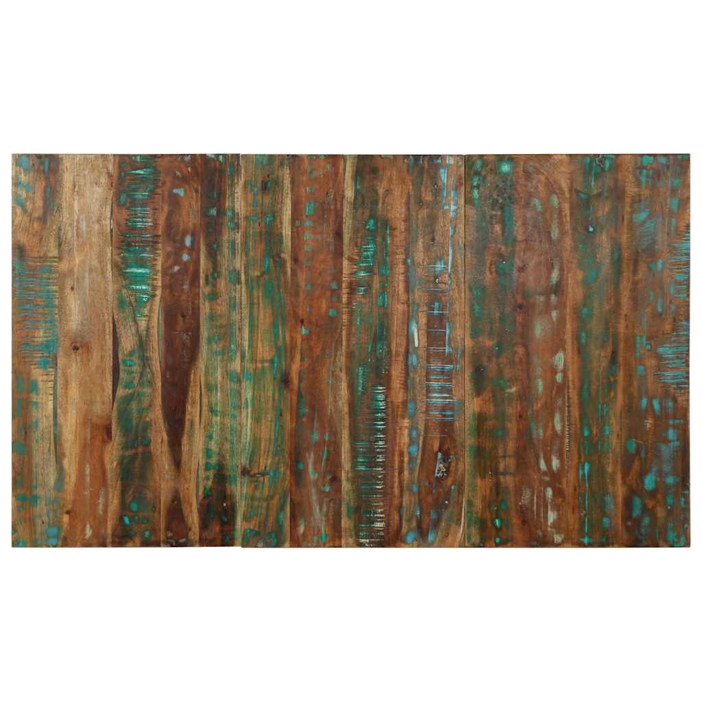 Hoofdbord 140 cm massief gerecycled hout meerkleurig is nu te koop bij PeponiXL, paradijselijk wonen!
