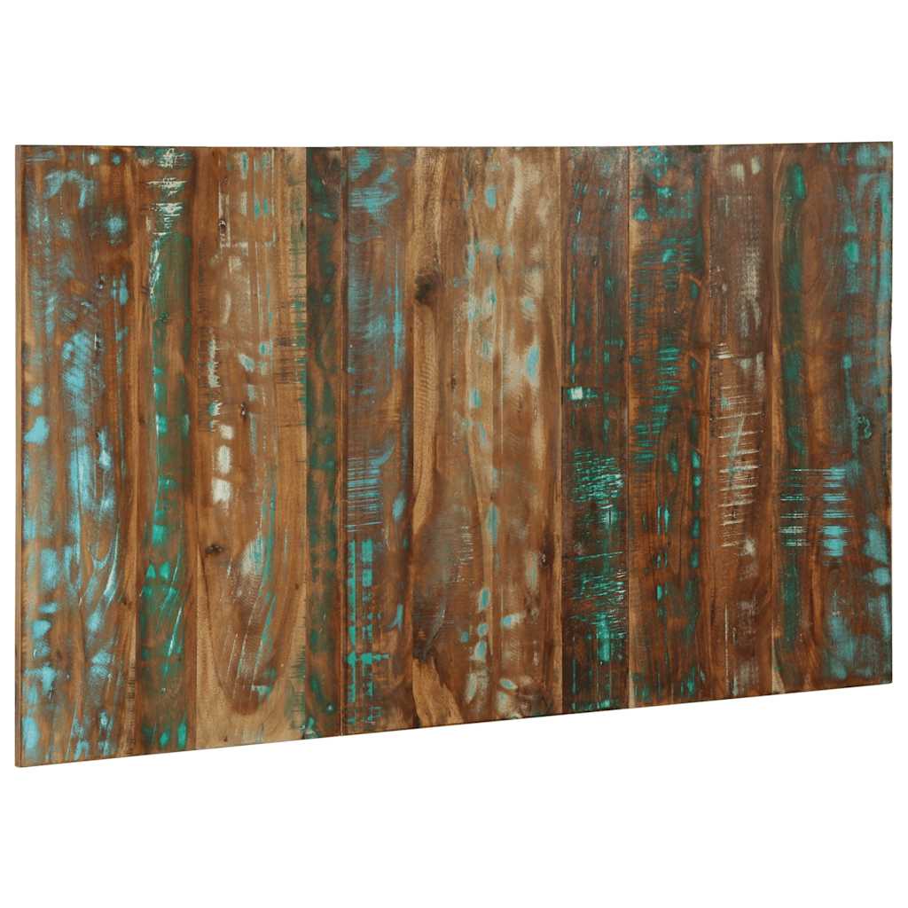 Hoofdbord 140 cm massief gerecycled hout meerkleurig is nu te koop bij PeponiXL, paradijselijk wonen!