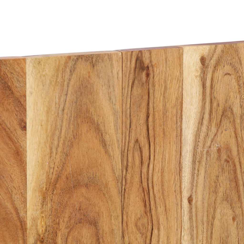 Hoofdbord 160 cm massief acaciahout is nu te koop bij PeponiXL, paradijselijk wonen!