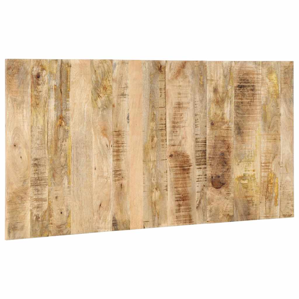 Hoofdbord 160 cm massief ruw mangohout is nu te koop bij PeponiXL, paradijselijk wonen!