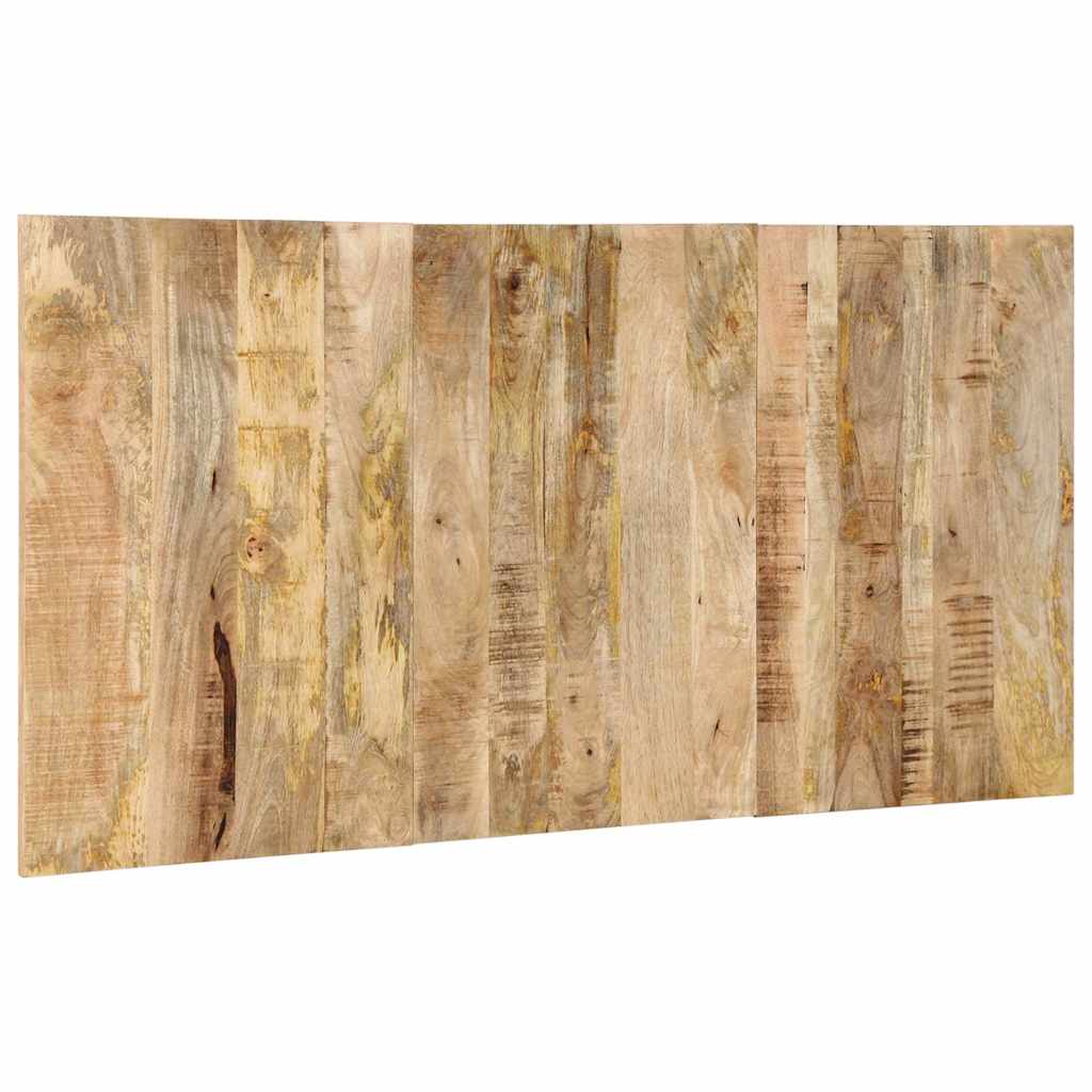 Hoofdbord 160 cm massief ruw mangohout is nu te koop bij PeponiXL, paradijselijk wonen!