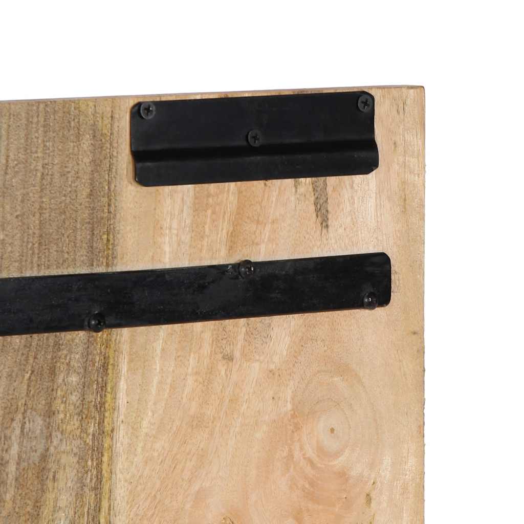 Hoofdbord 160 cm massief ruw mangohout is nu te koop bij PeponiXL, paradijselijk wonen!