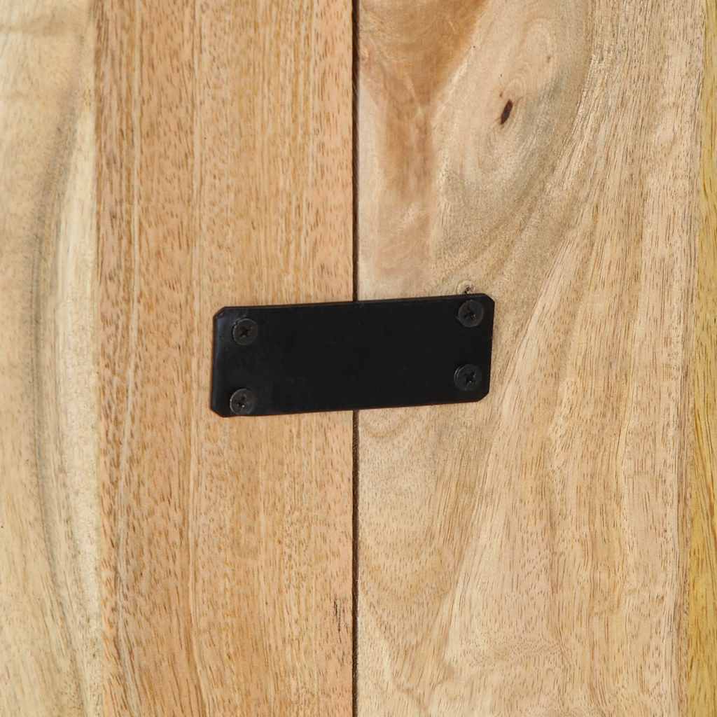 Hoofdbord 160 cm massief ruw mangohout is nu te koop bij PeponiXL, paradijselijk wonen!