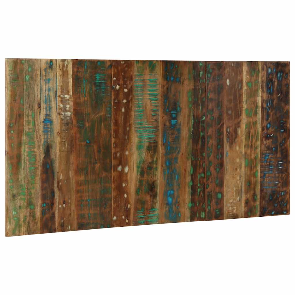 Hoofdbord 160 cm massief gerecycled hout meerkleurig is nu te koop bij PeponiXL, paradijselijk wonen!