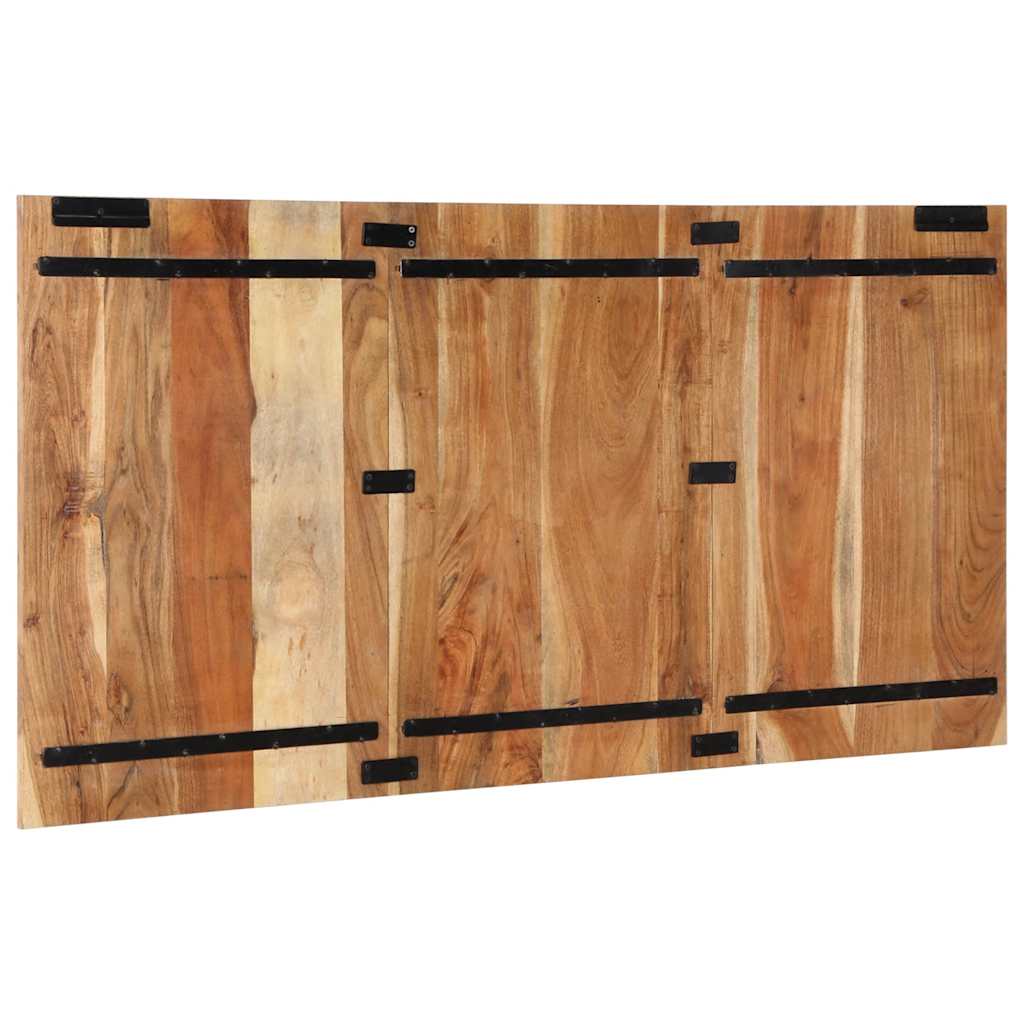 Hoofdbord 160 cm massief acaciahout is nu te koop bij PeponiXL, paradijselijk wonen!