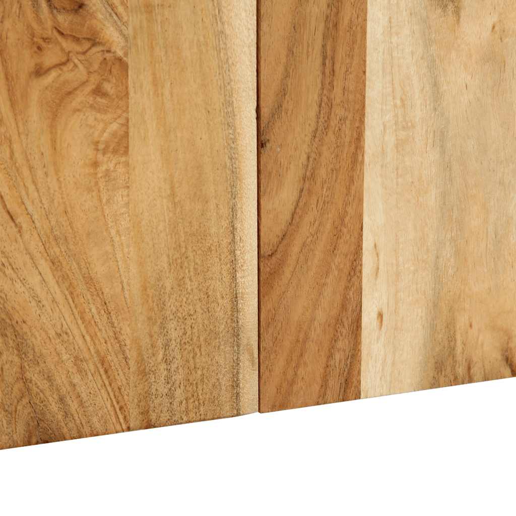 Hoofdbord 160 cm massief acaciahout is nu te koop bij PeponiXL, paradijselijk wonen!