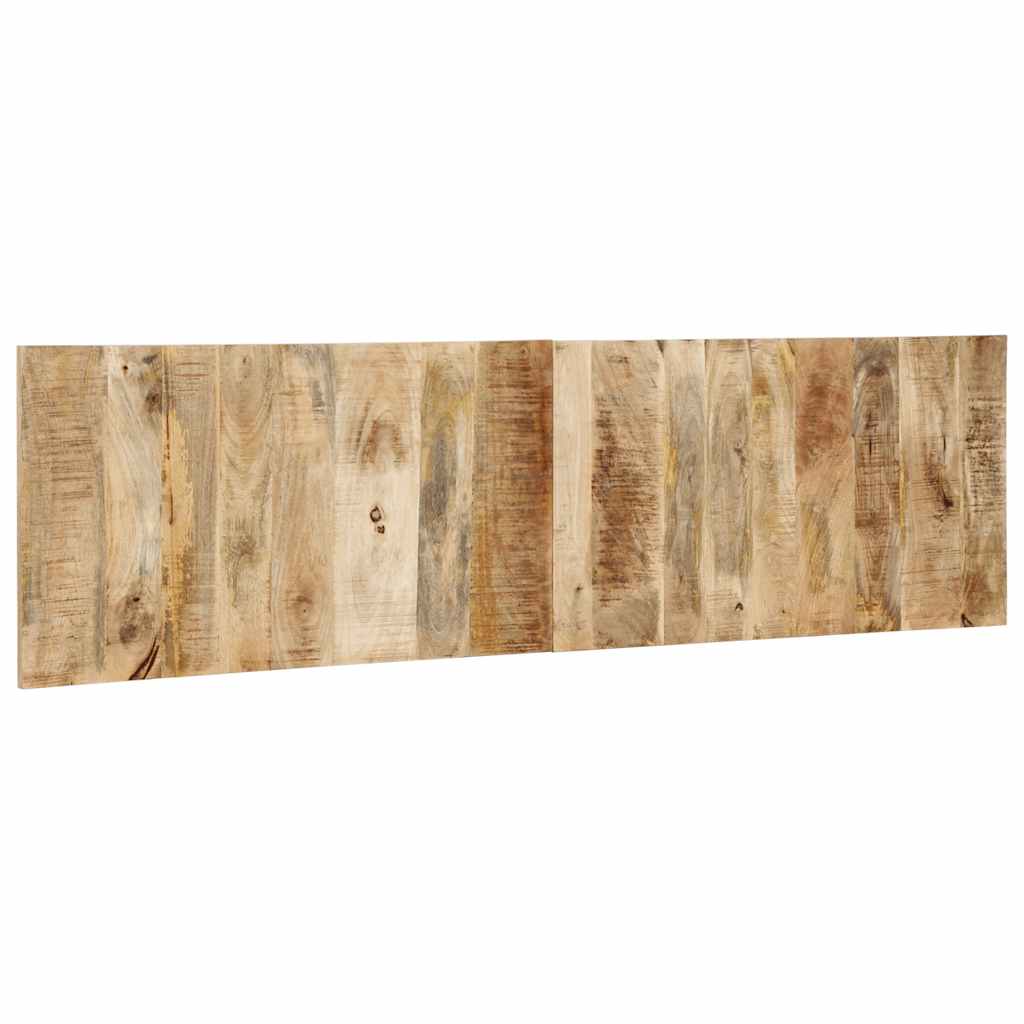Hoofdbord 180 cm massief ruw mangohout is nu te koop bij PeponiXL, paradijselijk wonen!
