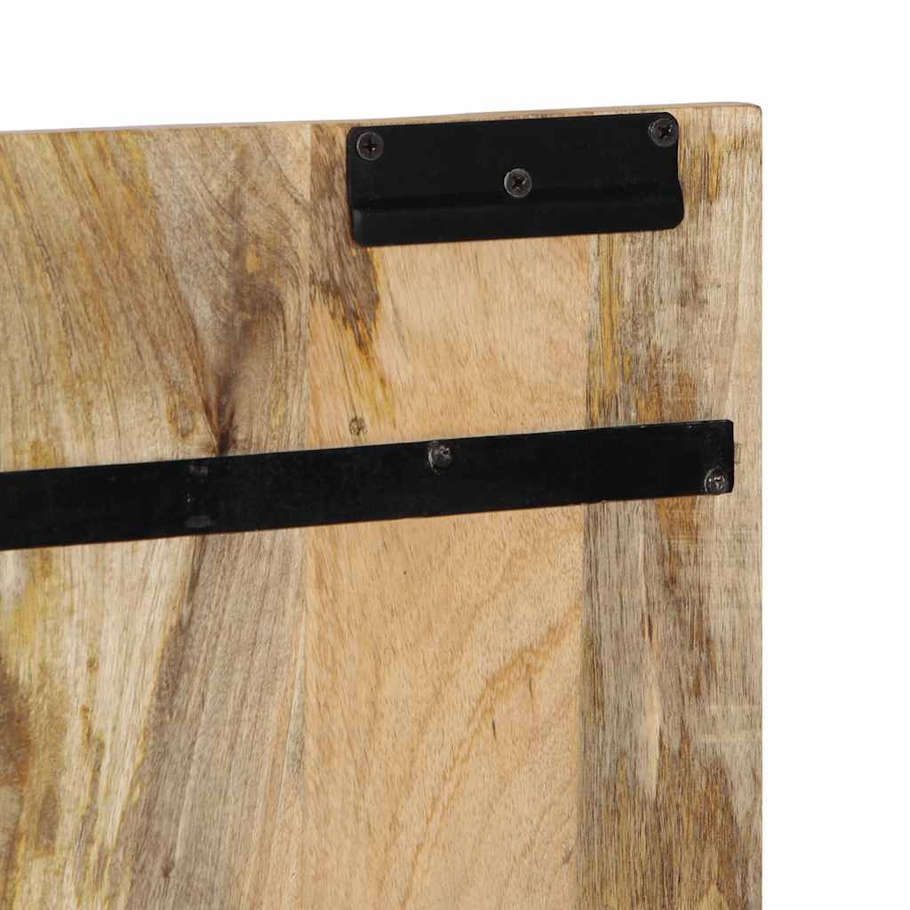 Hoofdbord 180 cm massief ruw mangohout is nu te koop bij PeponiXL, paradijselijk wonen!