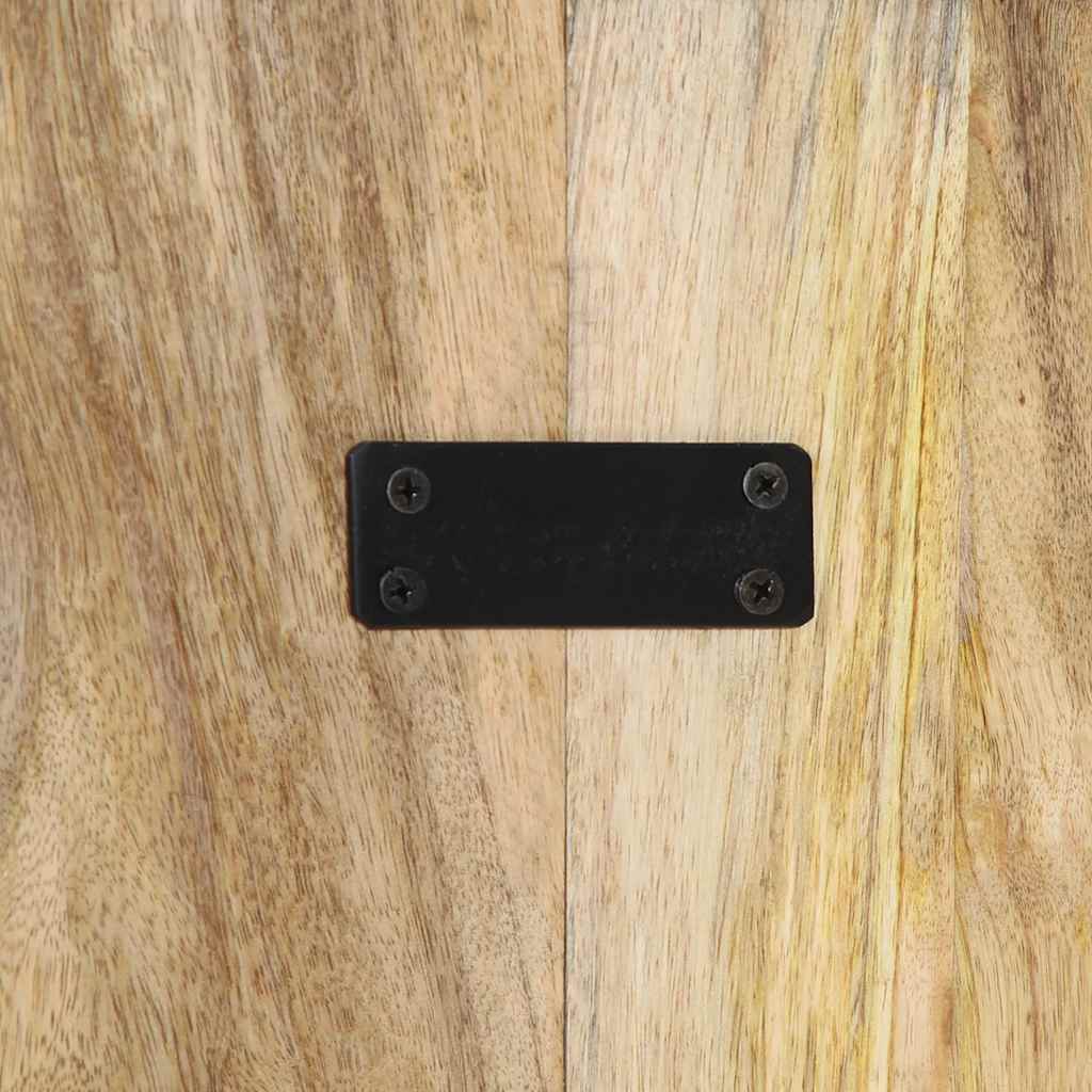 Hoofdbord 180 cm massief ruw mangohout is nu te koop bij PeponiXL, paradijselijk wonen!