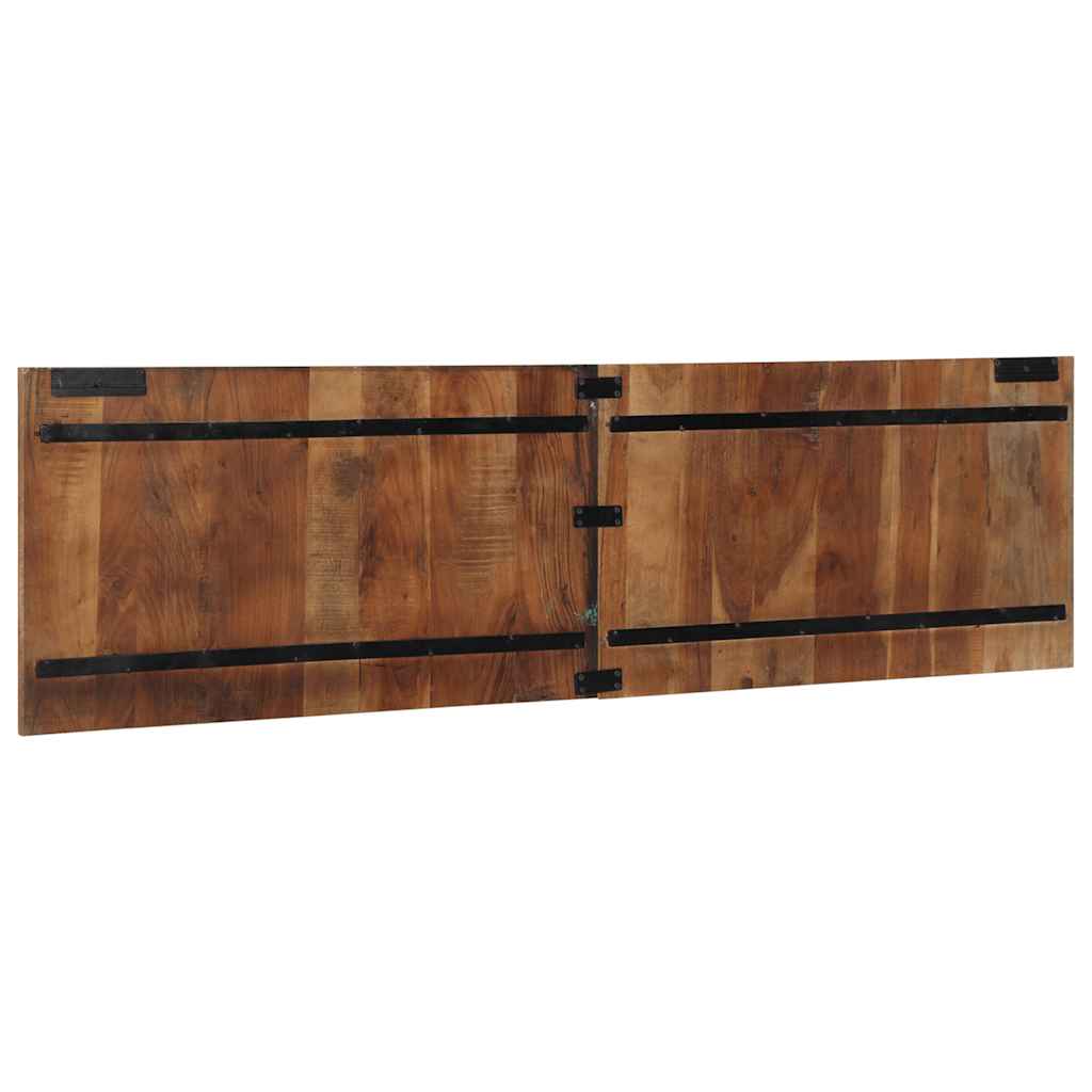 Hoofdbord 180 cm massief gerecycled hout meerkleurig is nu te koop bij PeponiXL, paradijselijk wonen!