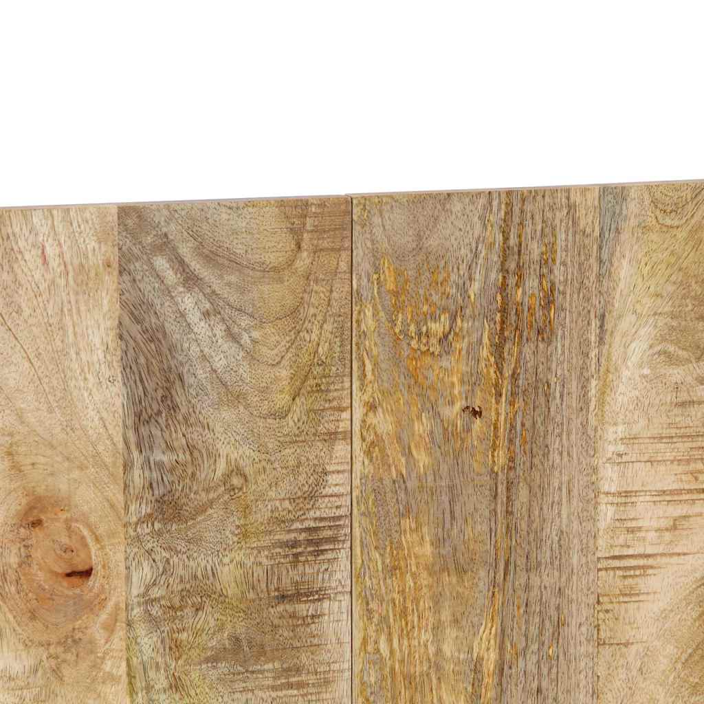 Hoofdbord 180 cm massief ruw mangohout is nu te koop bij PeponiXL, paradijselijk wonen!