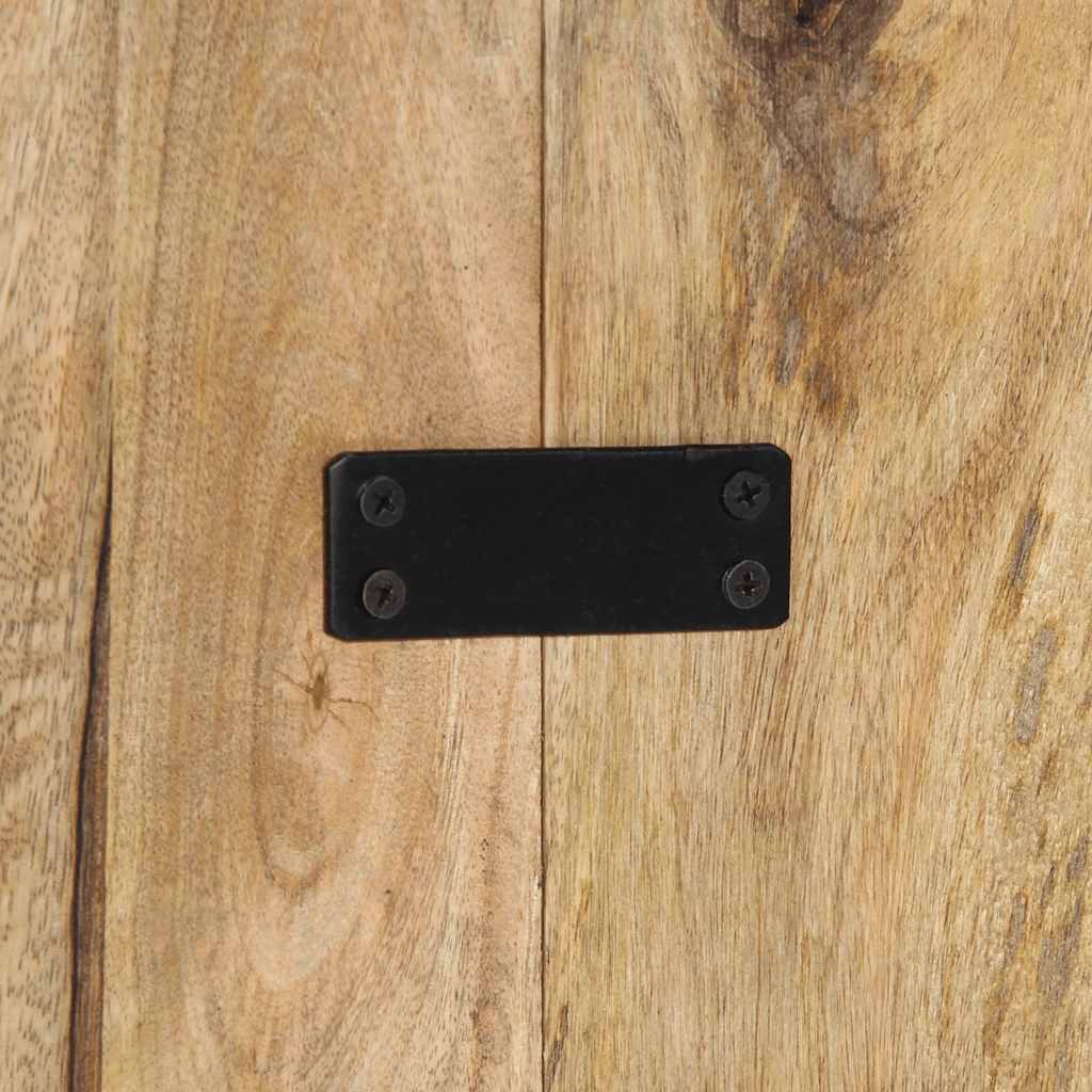 Hoofdbord 200 cm massief ruw mangohout is nu te koop bij PeponiXL, paradijselijk wonen!