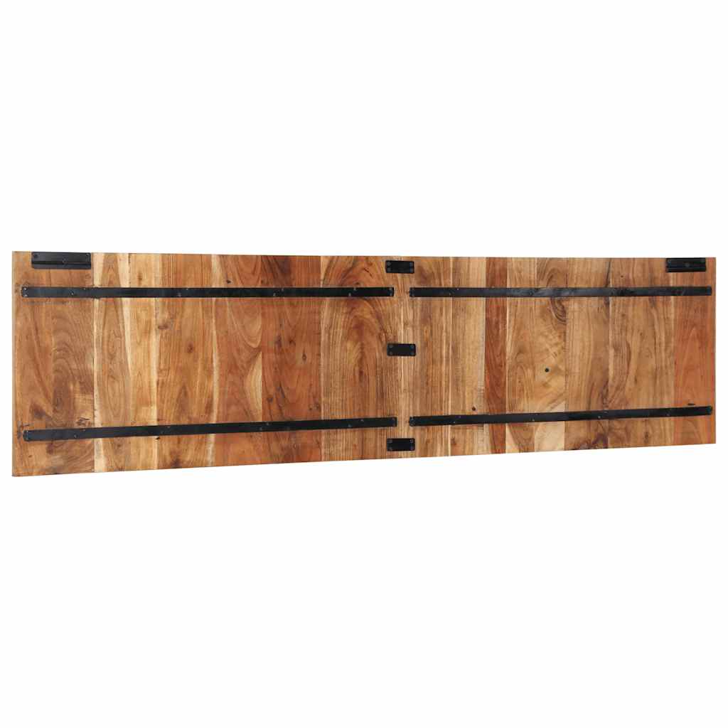 Hoofdbord 200 cm massief acaciahout is nu te koop bij PeponiXL, paradijselijk wonen!