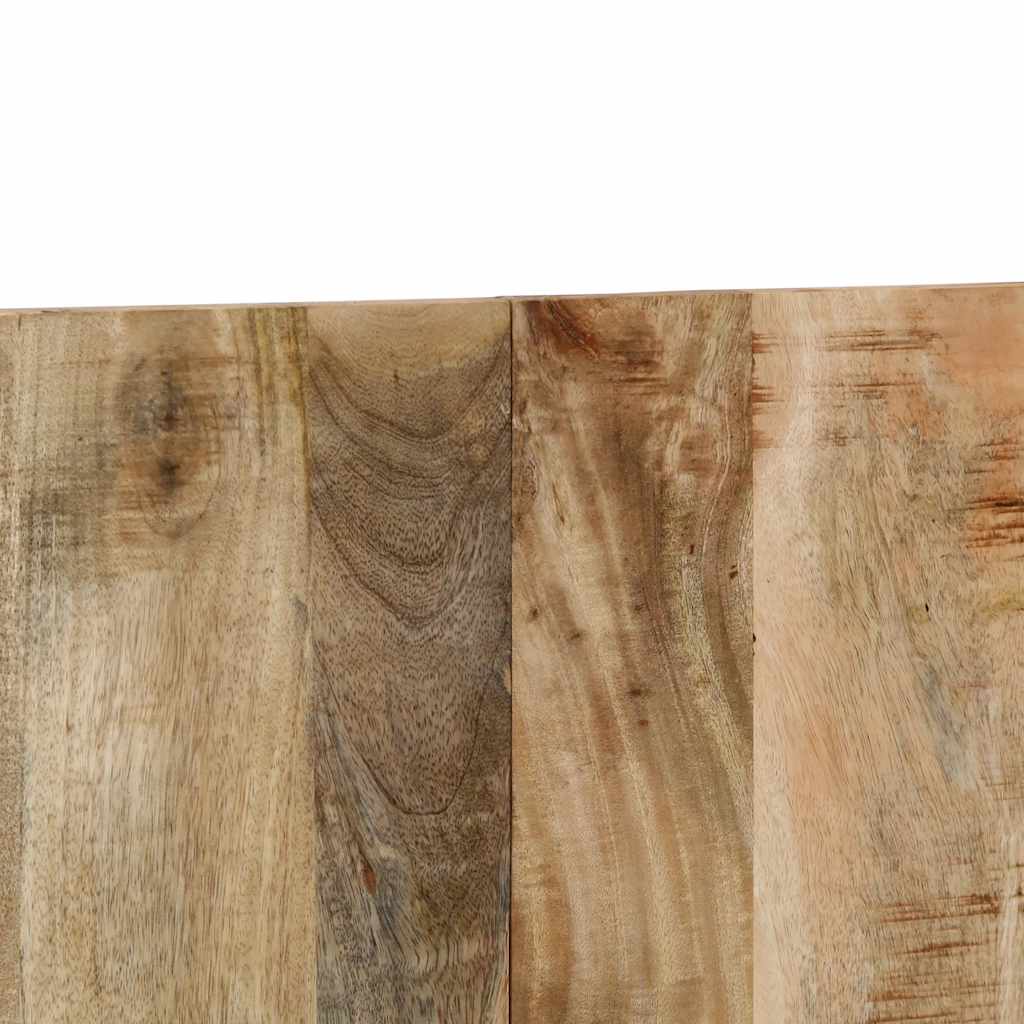 Hoofdbord 200 cm massief ruw mangohout is nu te koop bij PeponiXL, paradijselijk wonen!