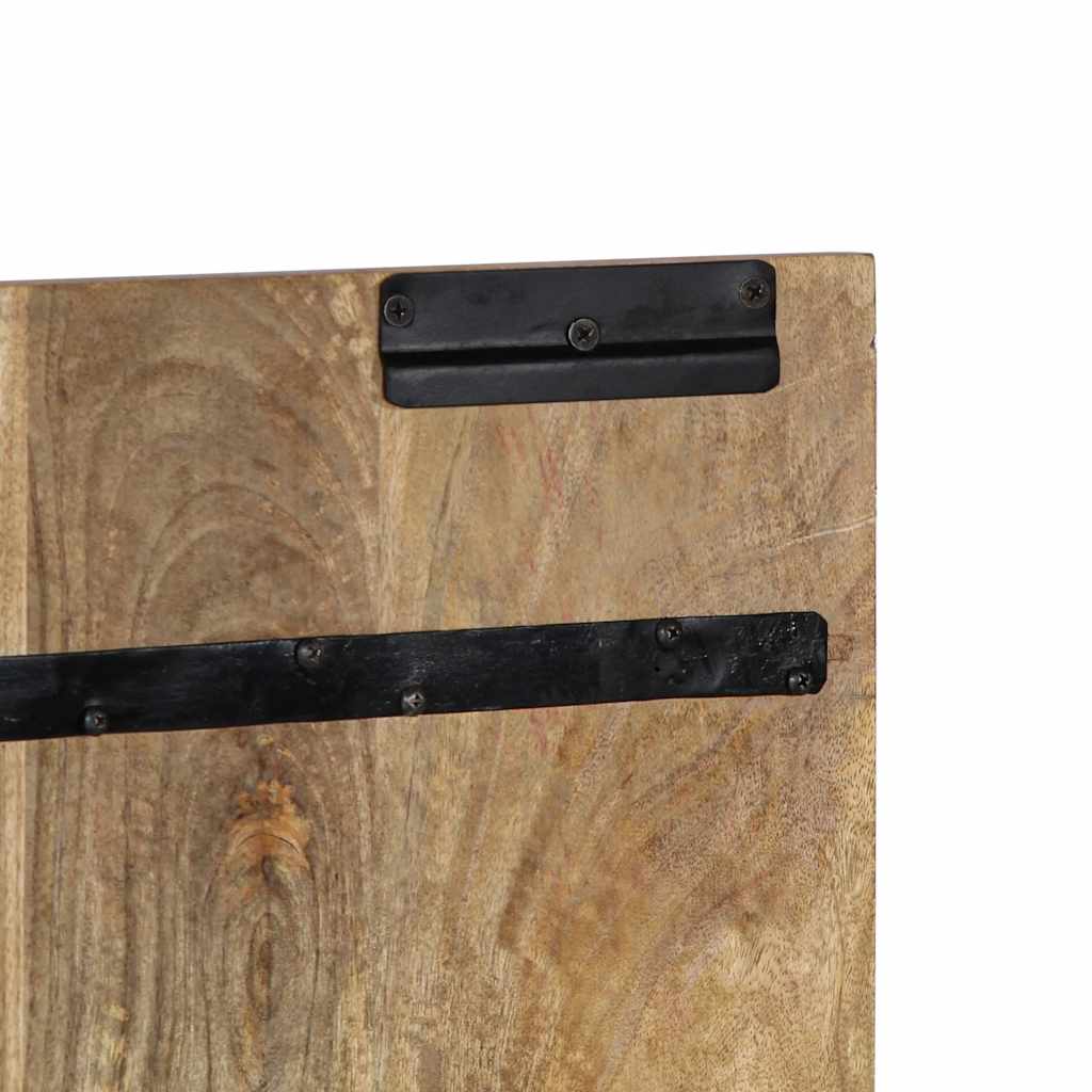 Hoofdbord 200 cm massief ruw mangohout is nu te koop bij PeponiXL, paradijselijk wonen!