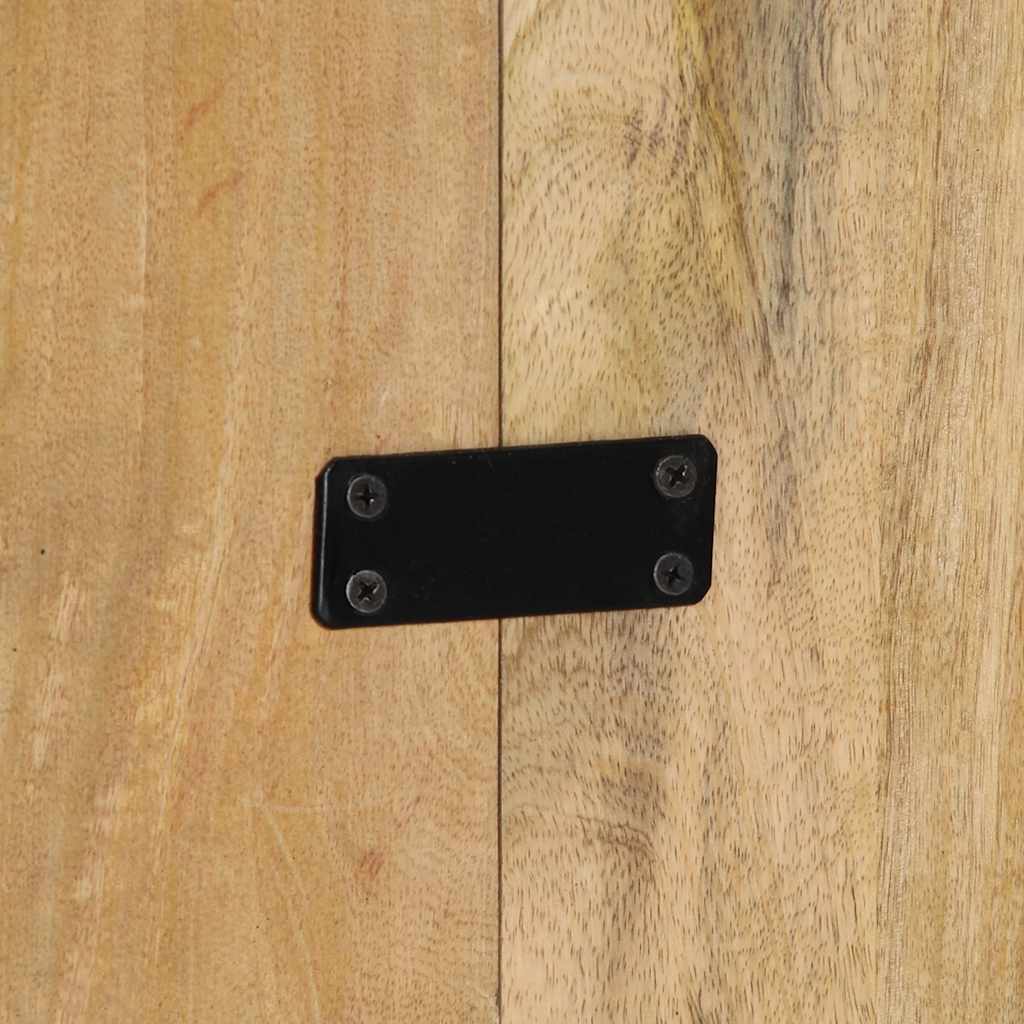 Hoofdbord 200 cm massief ruw mangohout is nu te koop bij PeponiXL, paradijselijk wonen!