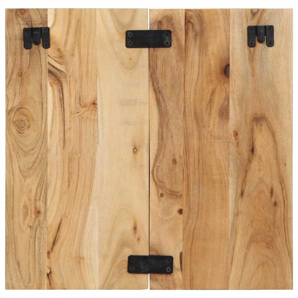 Nachtkastje 50x27x50 cm massief acaciahout is nu te koop bij PeponiXL, paradijselijk wonen!