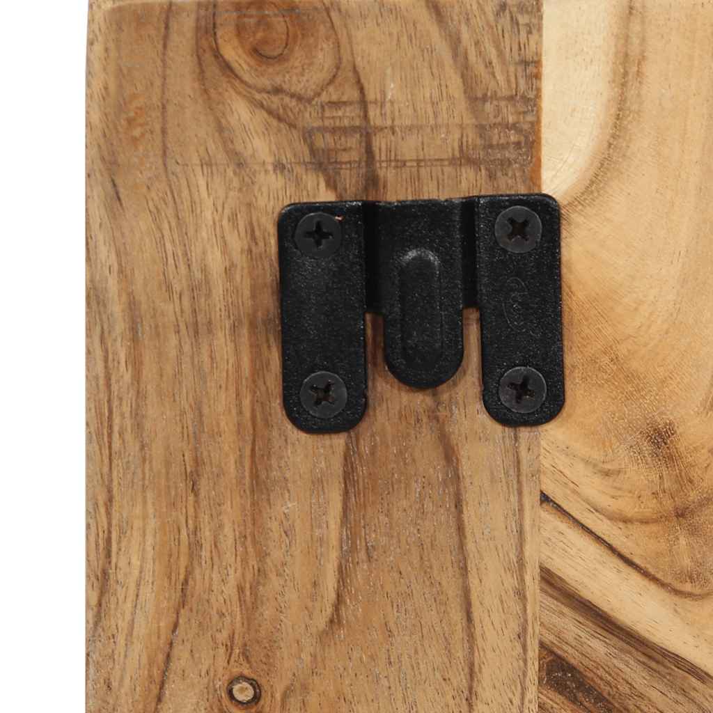 Nachtkastje 50x27x50 cm massief acaciahout is nu te koop bij PeponiXL, paradijselijk wonen!