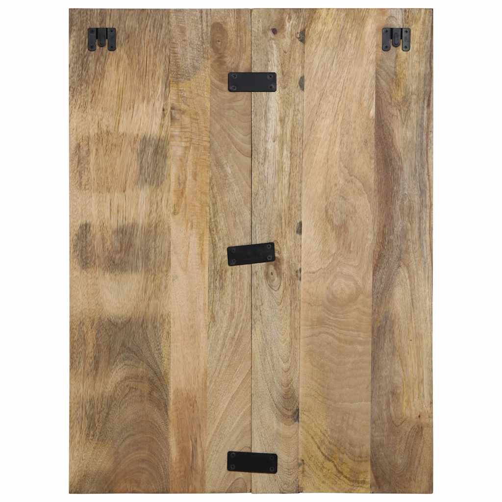 Nachtkastje 60x32x80 cm massief ruw mangohout is nu te koop bij PeponiXL, paradijselijk wonen!