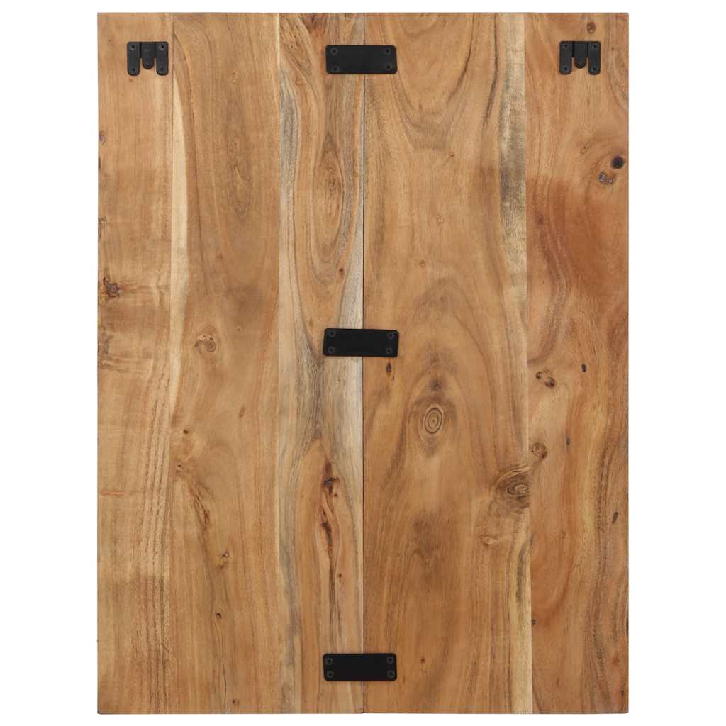 Nachtkastje 60x32x80 cm massief acaciahout is nu te koop bij PeponiXL, paradijselijk wonen!