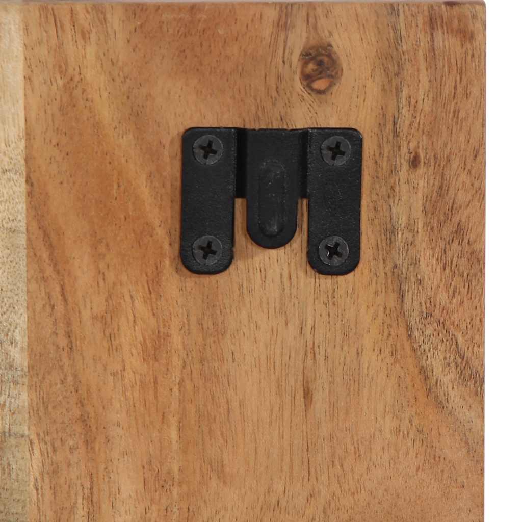 Nachtkastje 60x32x80 cm massief acaciahout is nu te koop bij PeponiXL, paradijselijk wonen!