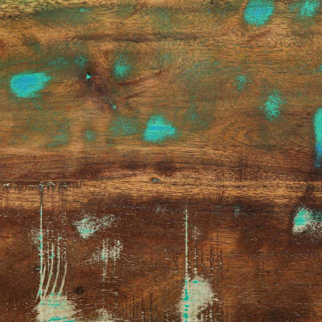 Nachtkastje 60x32x80 cm massief gerecycled hout meerkleurig is nu te koop bij PeponiXL, paradijselijk wonen!