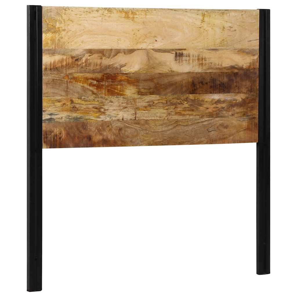 Hoofdeinde 100 cm massief hout mango en ijzer is nu te koop bij PeponiXL, paradijselijk wonen!