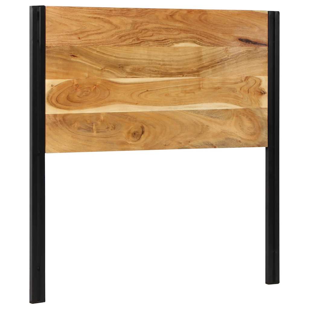 Hoofdeinde 100 cm massief hout acaciahout en ijzer is nu te koop bij PeponiXL, paradijselijk wonen!