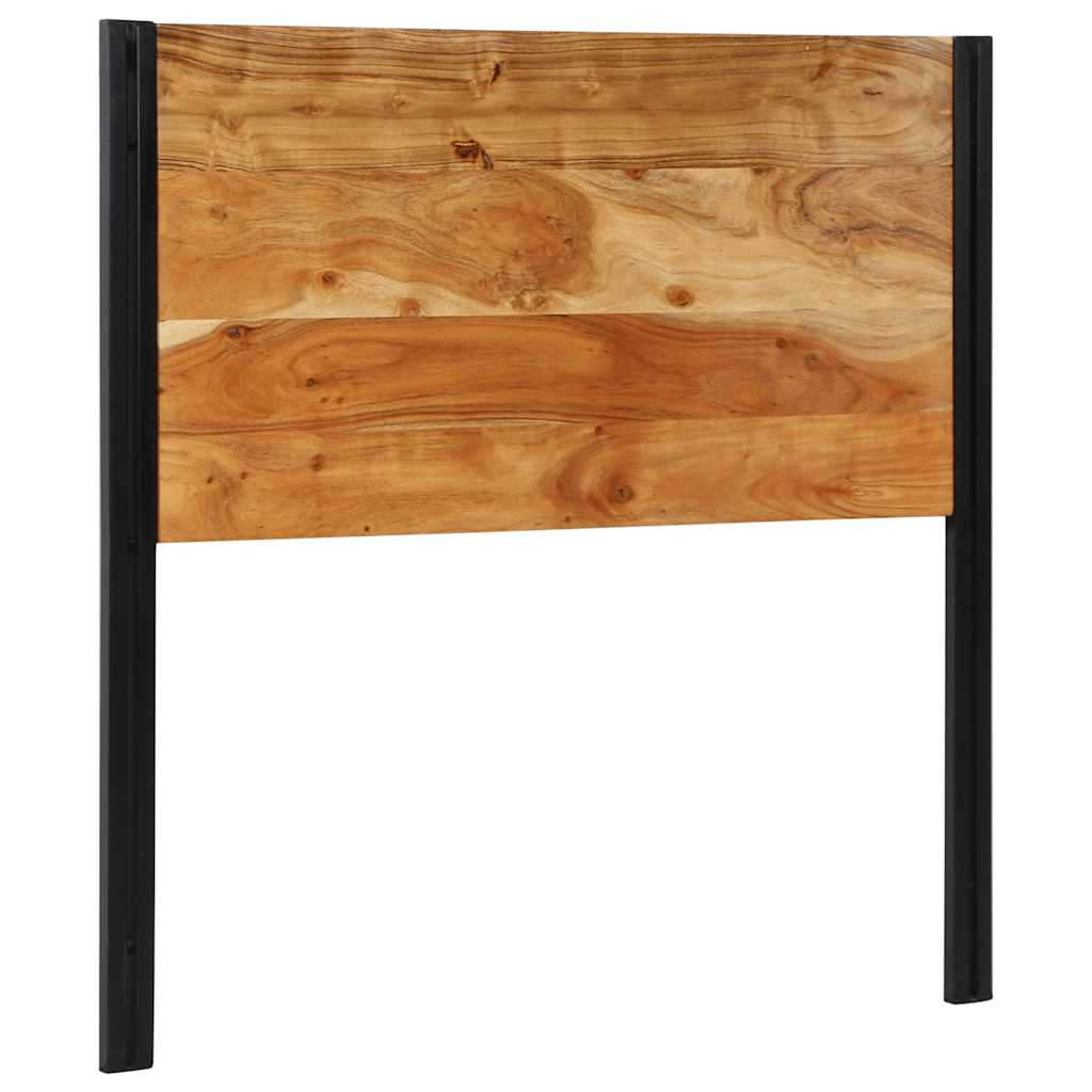 Hoofdeinde 100 cm massief hout acaciahout en ijzer is nu te koop bij PeponiXL, paradijselijk wonen!