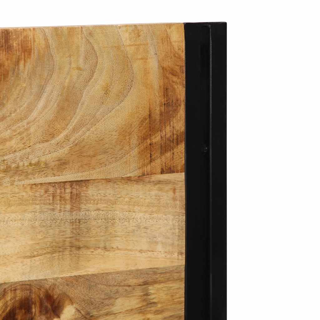 Hoofdeinde 120 cm massief hout mango en ijzer is nu te koop bij PeponiXL, paradijselijk wonen!