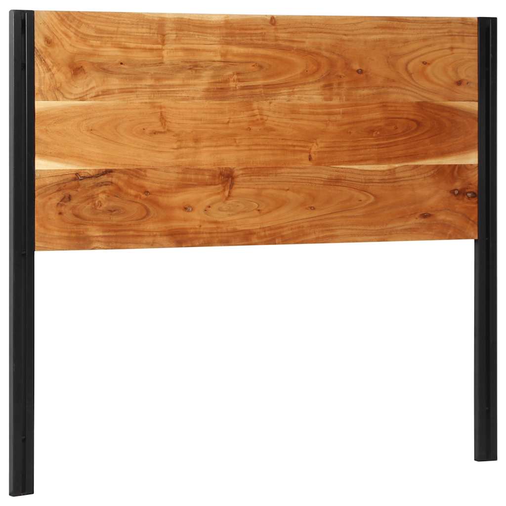 Hoofdeinde 120 cm massief hout acacia en ijzer is nu te koop bij PeponiXL, paradijselijk wonen!