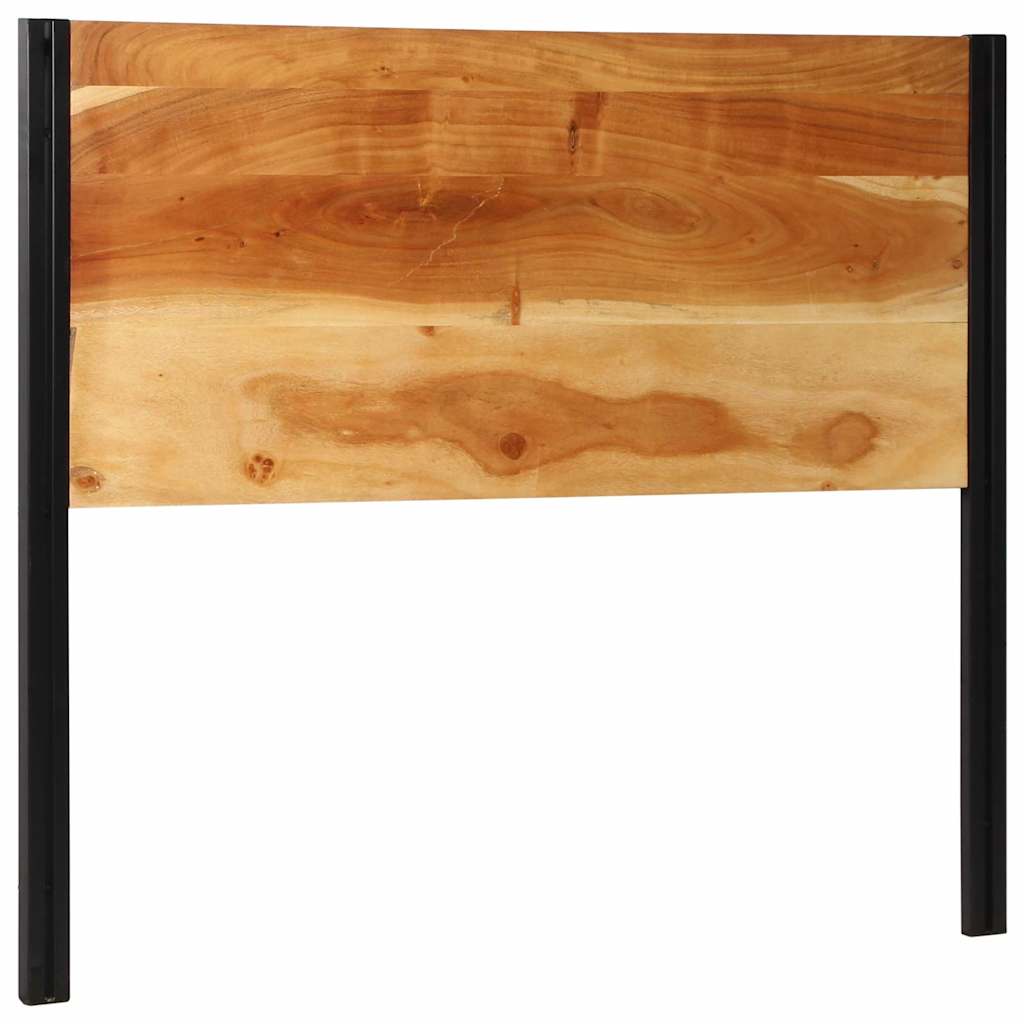 Hoofdeinde 120 cm massief hout acacia en ijzer is nu te koop bij PeponiXL, paradijselijk wonen!