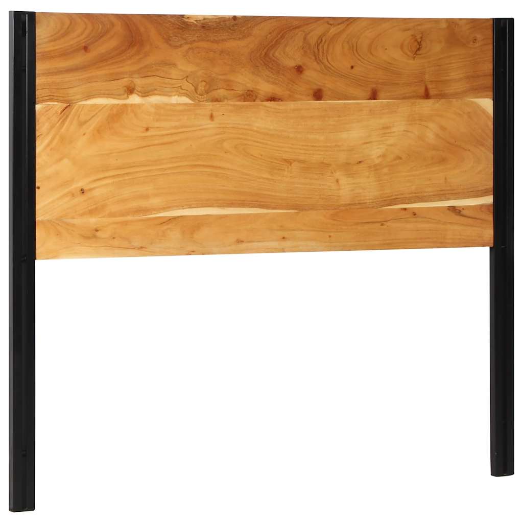 Hoofdeinde 120 cm massief hout acacia en ijzer is nu te koop bij PeponiXL, paradijselijk wonen!