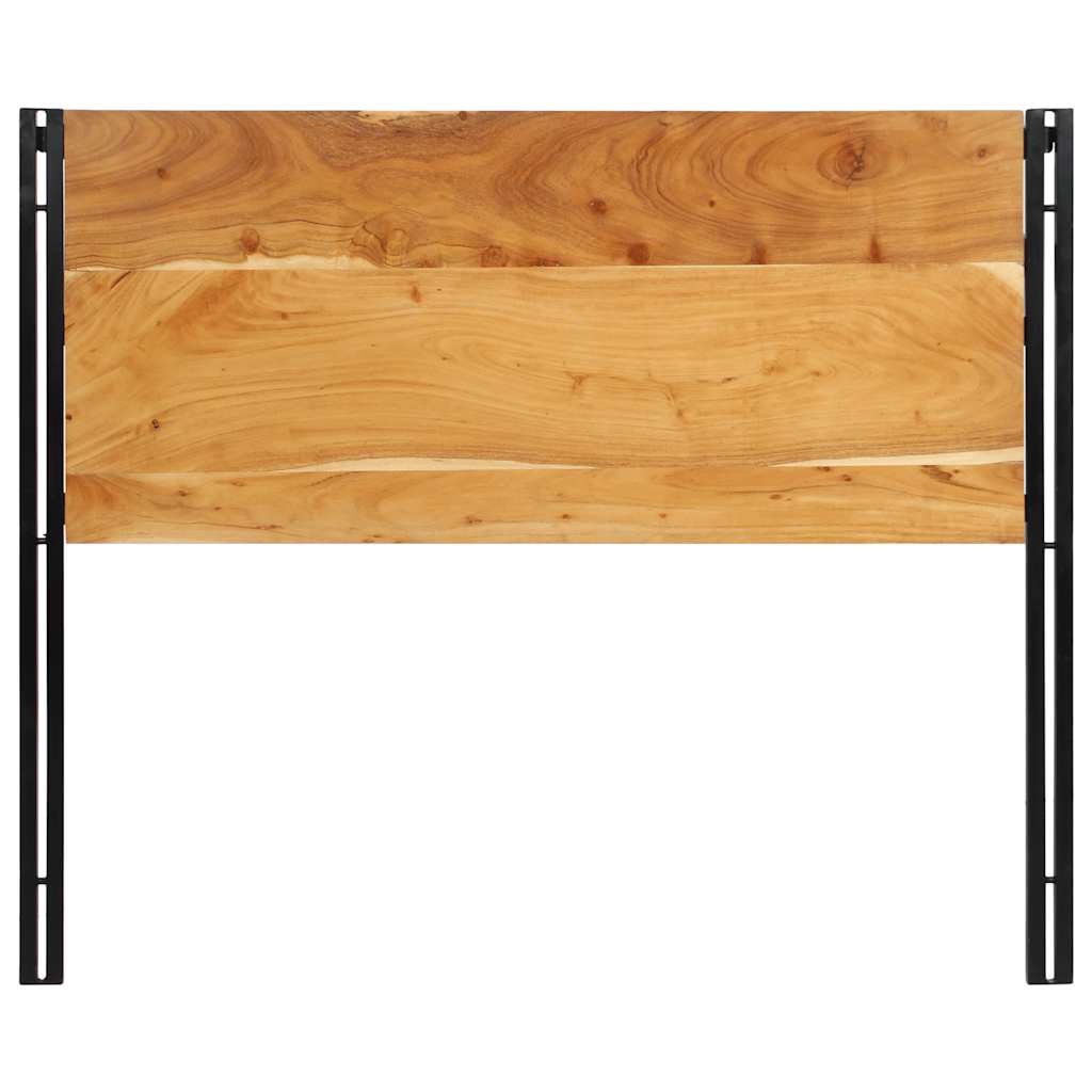 Hoofdeinde 120 cm massief hout acacia en ijzer is nu te koop bij PeponiXL, paradijselijk wonen!