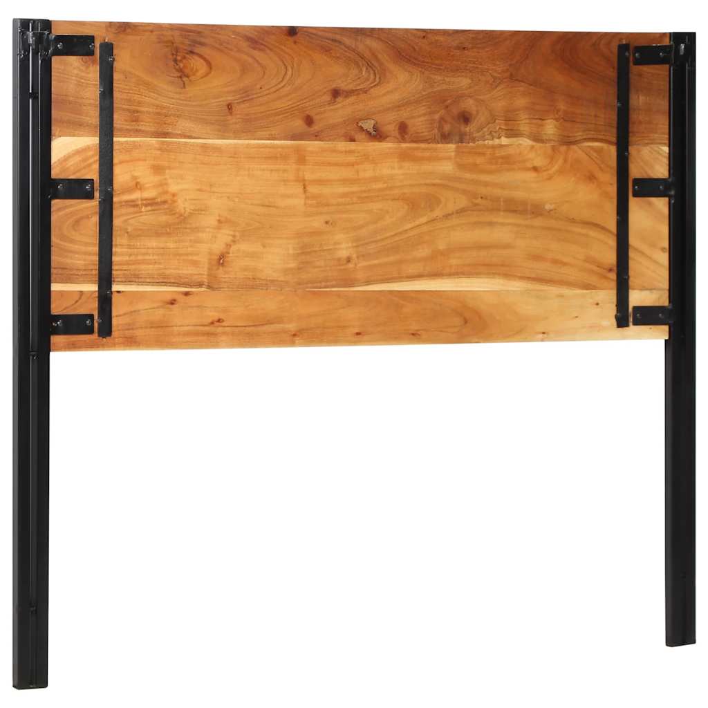 Hoofdeinde 120 cm massief hout acacia en ijzer is nu te koop bij PeponiXL, paradijselijk wonen!
