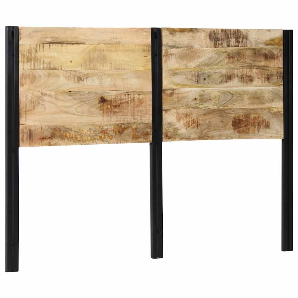Hoofdeinde 140 cm massief hout mango en ijzer is nu te koop bij PeponiXL, paradijselijk wonen!