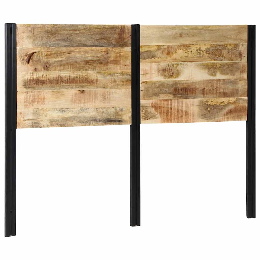 Hoofdeinde 140 cm massief hout mango en ijzer is nu te koop bij PeponiXL, paradijselijk wonen!