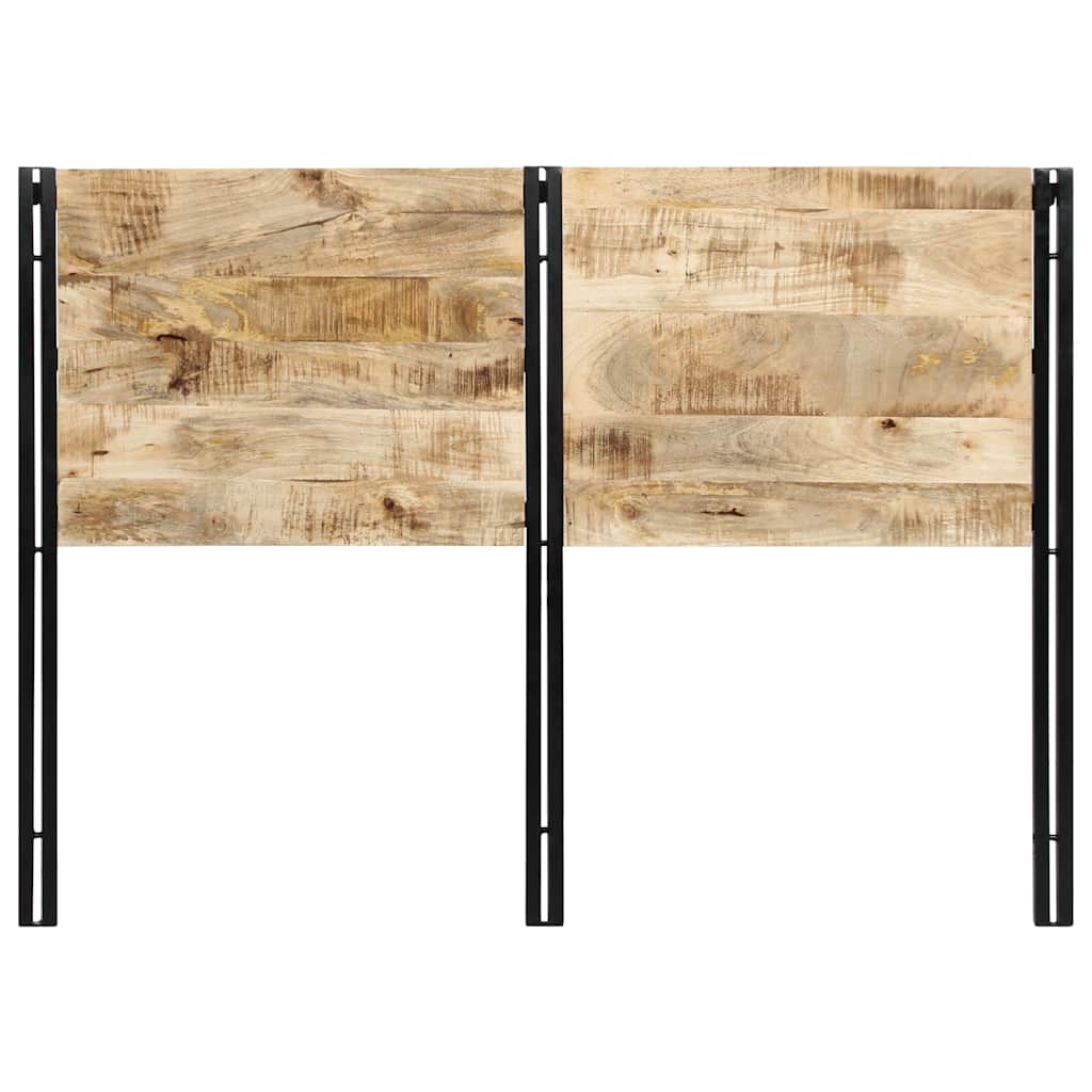 Hoofdeinde 140 cm massief hout mango en ijzer is nu te koop bij PeponiXL, paradijselijk wonen!