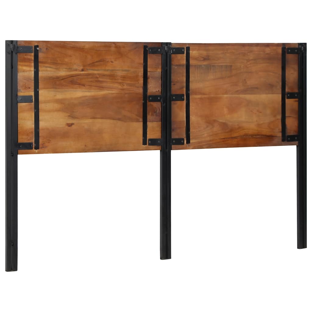 Hoofdeinde 160 cm massief gerecycled en ijzer is nu te koop bij PeponiXL, paradijselijk wonen!