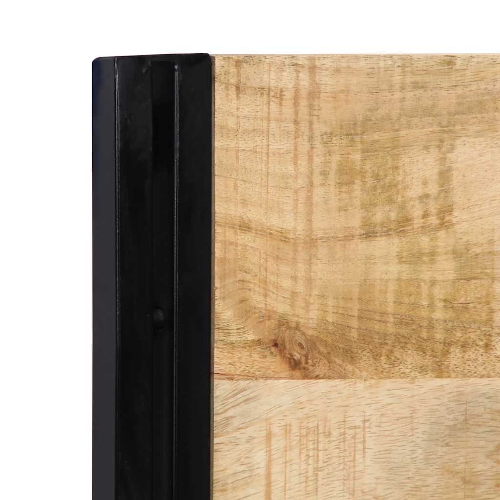 Hoofdeinde 180 cm massief hout mango en ijzer is nu te koop bij PeponiXL, paradijselijk wonen!