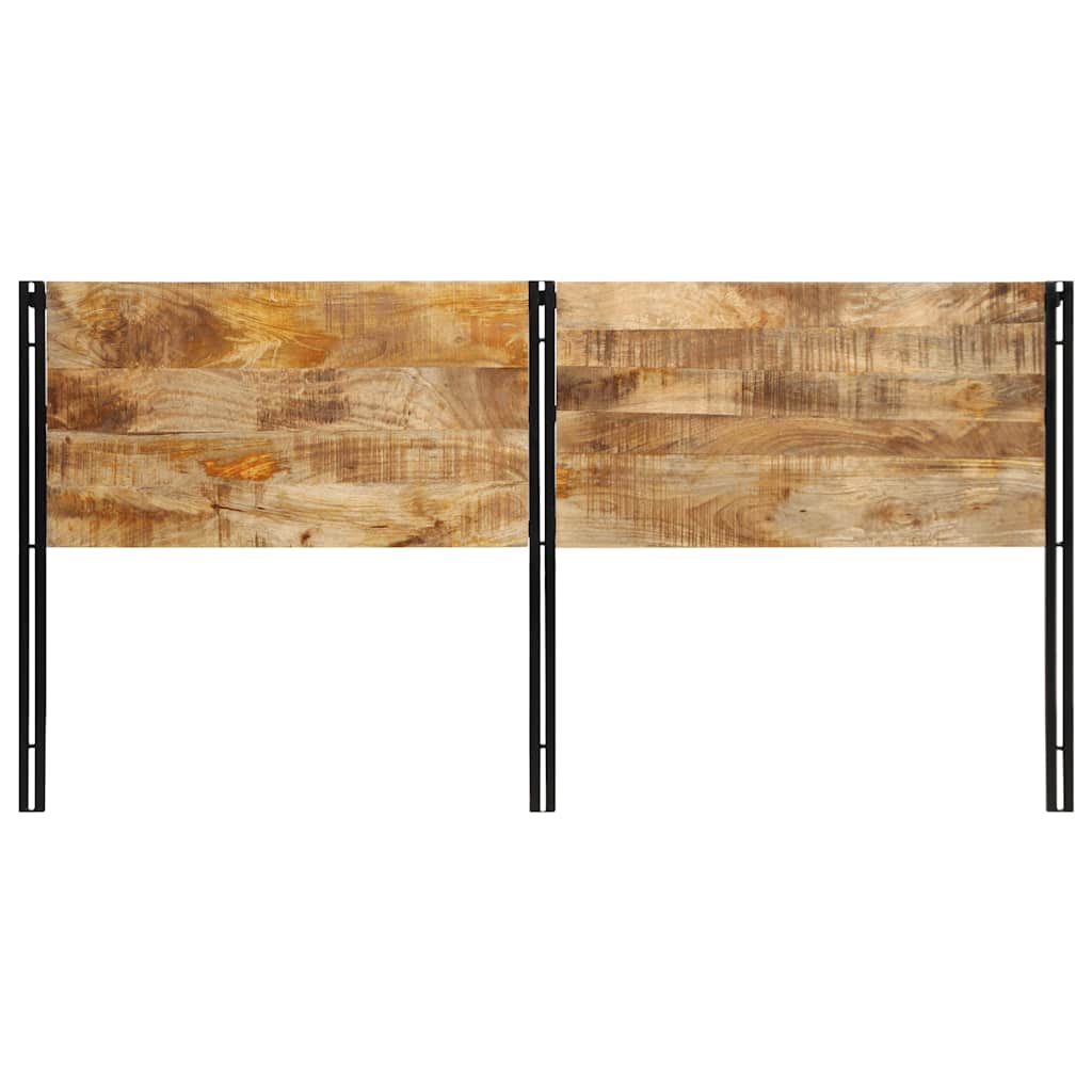 Hoofdeinde 200 cm massief hout mango en ijzer is nu te koop bij PeponiXL, paradijselijk wonen!