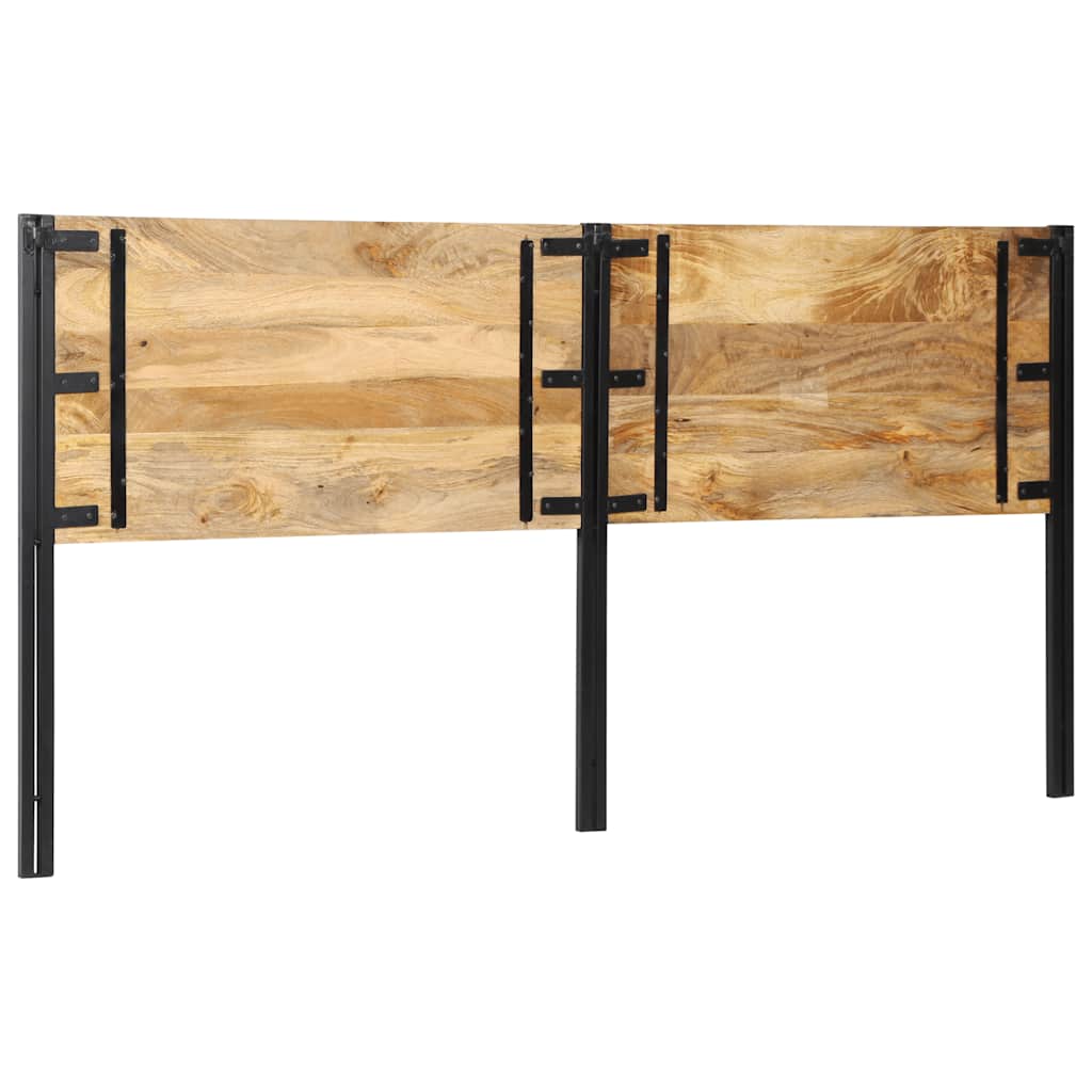 Hoofdeinde 200 cm massief hout mango en ijzer is nu te koop bij PeponiXL, paradijselijk wonen!