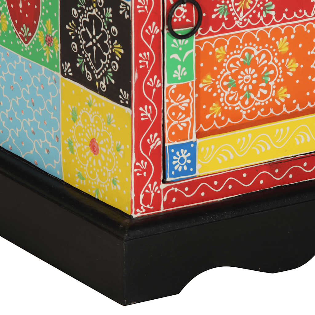 Nachtkastje 40x35x45 cm massief mangohout mango is nu te koop bij PeponiXL, paradijselijk wonen!