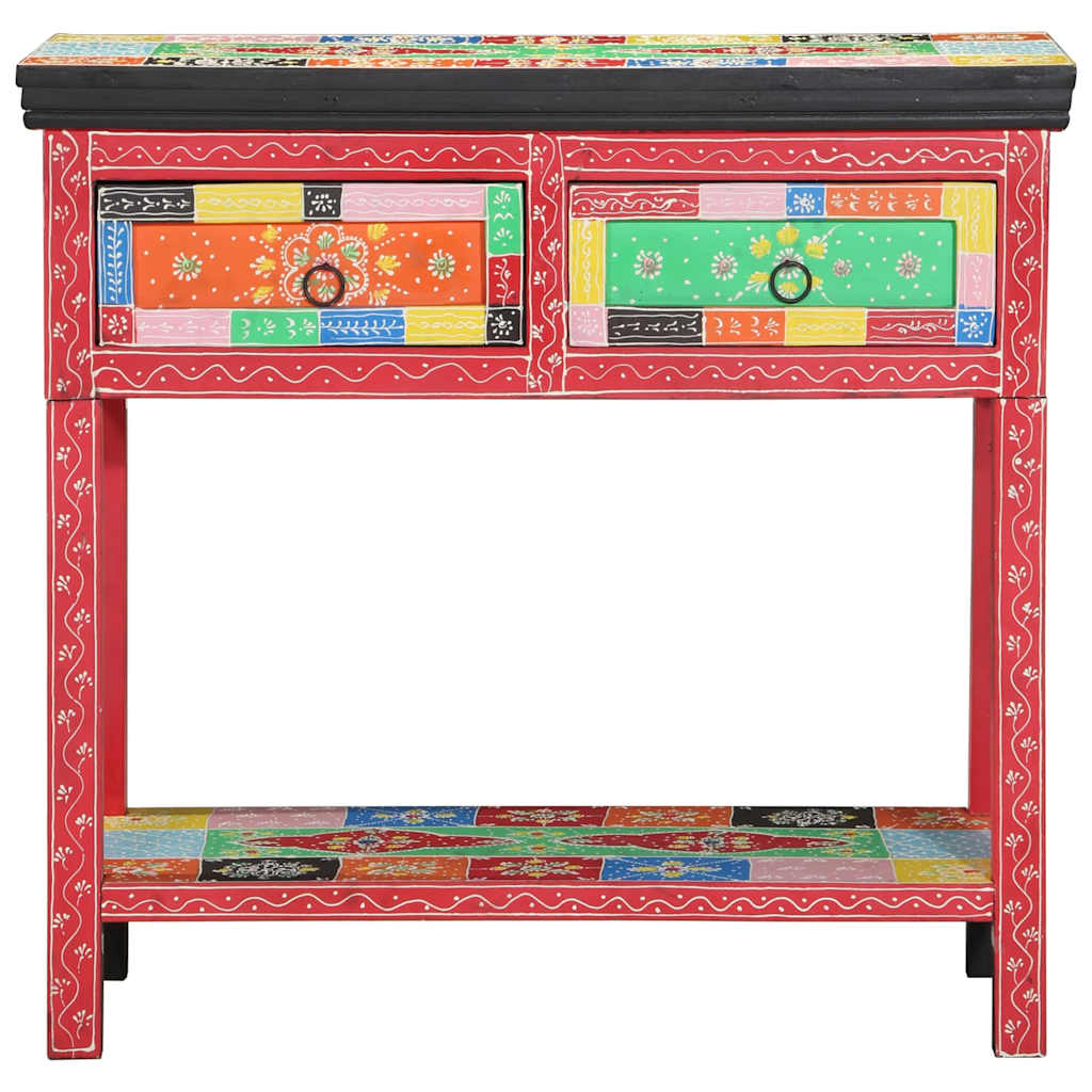 Wandtafel met lade met opslag Multikleur 80 x 35 x 76 cm is nu te koop bij PeponiXL, paradijselijk wonen!