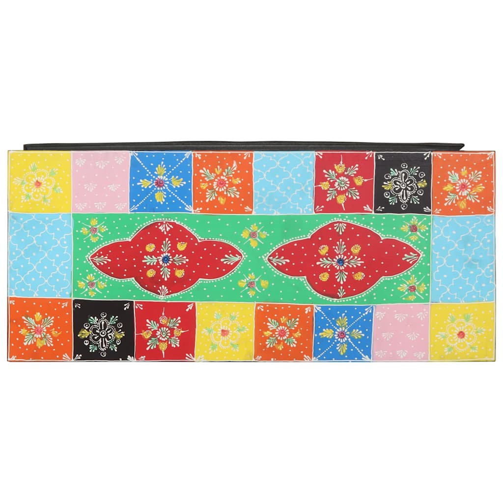 TV-kast met lade Multikleur 80 x 35 x 50 cm Massief Mango Hout is nu te koop bij PeponiXL, paradijselijk wonen!