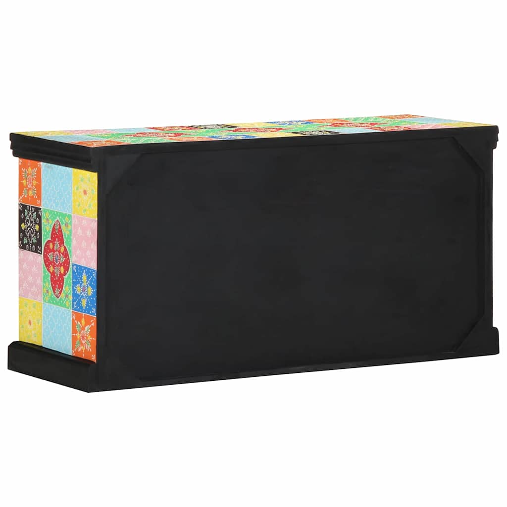 TV-kast Multikleur 100 x 35 x 50 cm Massief Mango Hout is nu te koop bij PeponiXL, paradijselijk wonen!