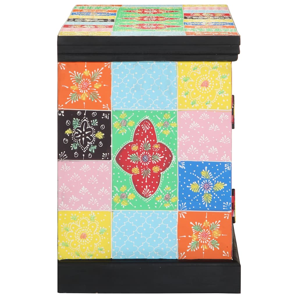 TV-kast Multikleur 100 x 35 x 50 cm Massief Mango Hout is nu te koop bij PeponiXL, paradijselijk wonen!